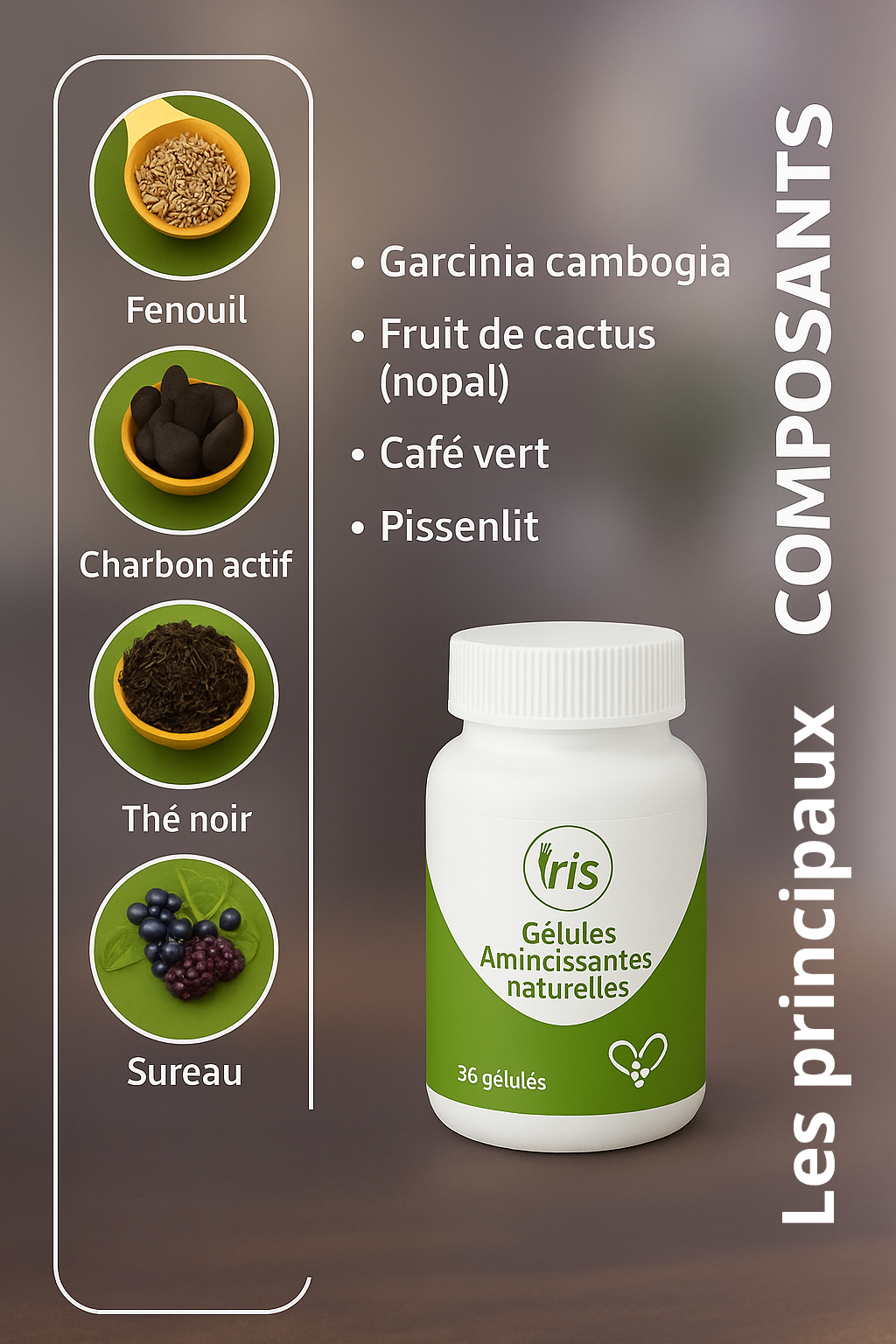 Gélules IRIS-le secret minceur